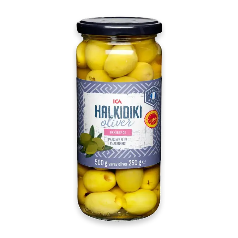 Oliver Halkidiki Urkärnade 500g
