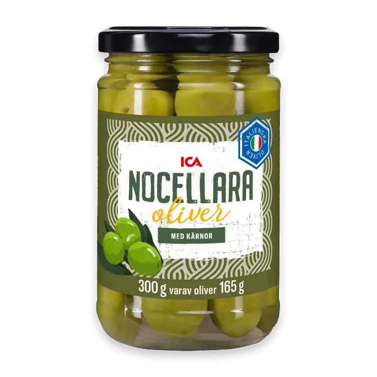 Oliver Nocellara med kärnor 300g