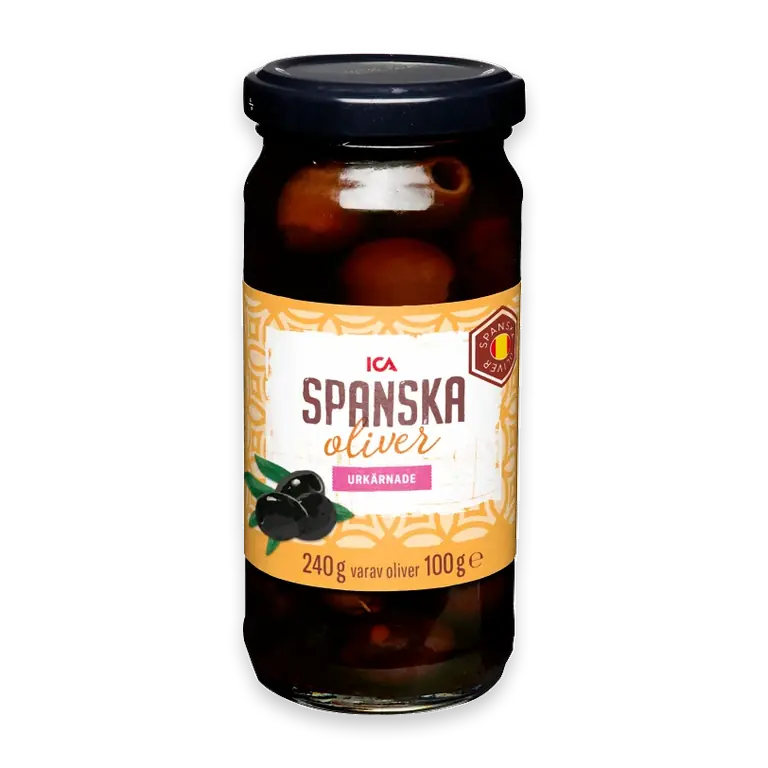 Oliver Spanska Svarta Urkärnade 240g
