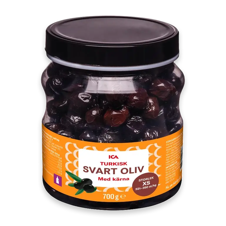 Oliver svarta turkiska 700g