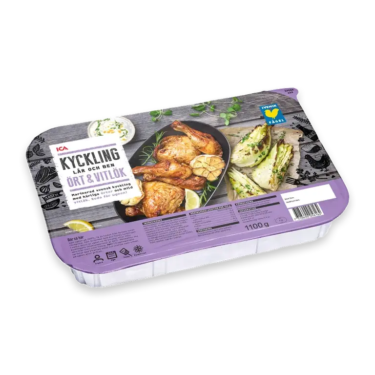 Ört & vitlökskyckling Fryst 1,1kg