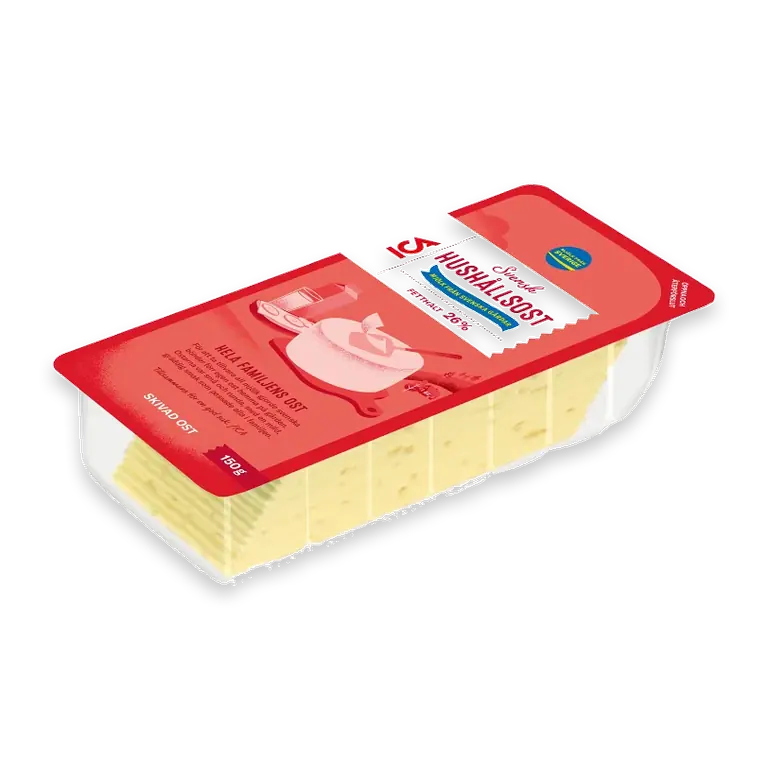 Ost Hushåll 26% skivad 150g