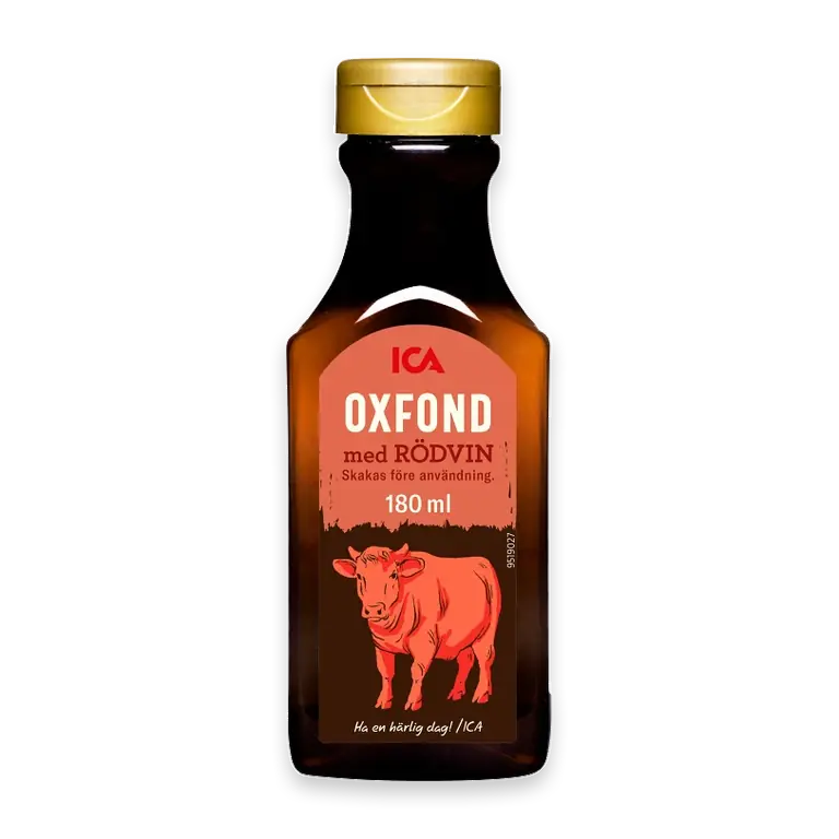 Oxfond med rödvin 180ml