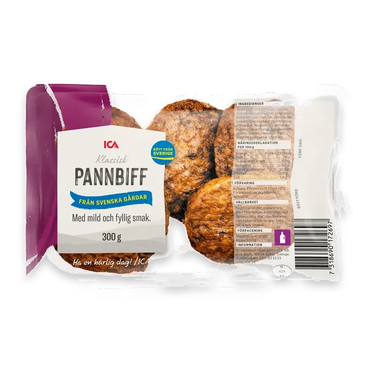 Pannbiff 300g