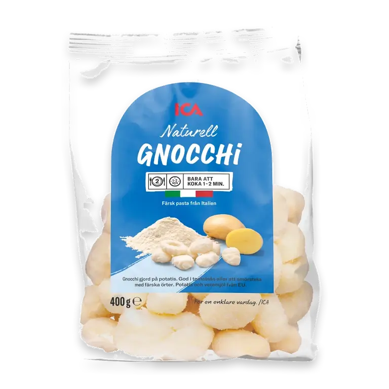 Pasta Gnocchi Färsk 400g