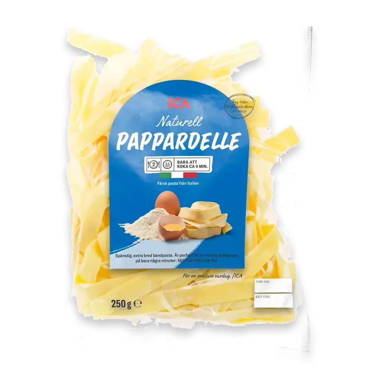Pasta Papardelle Färsk 250g