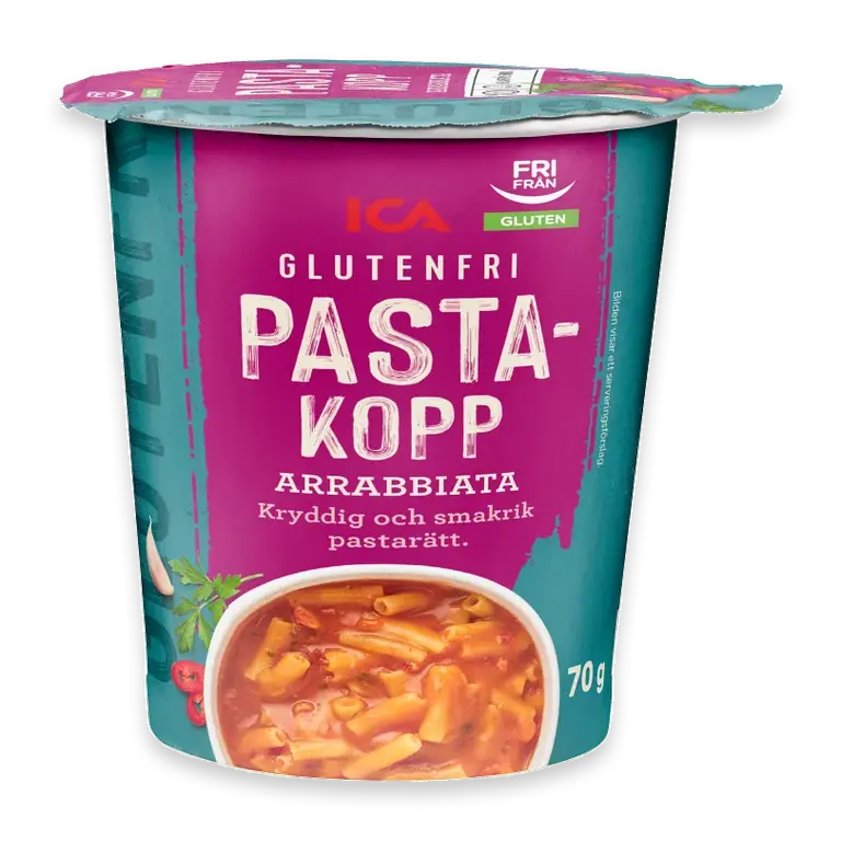 Pastakopp Arrabiata Glutenfri 70g