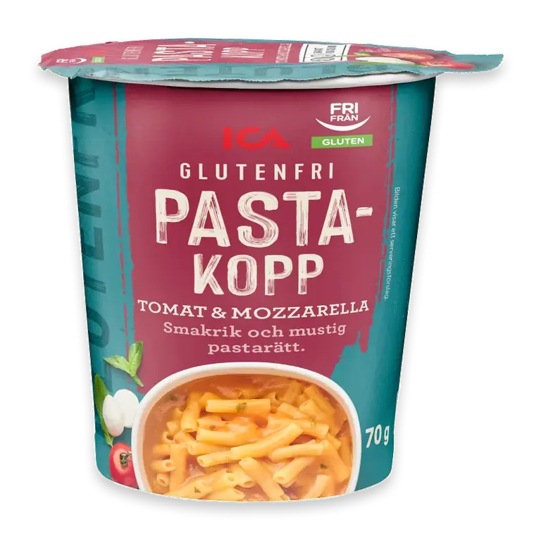 Pastakopp Tomato & Mozzarella Glutenfri 70g