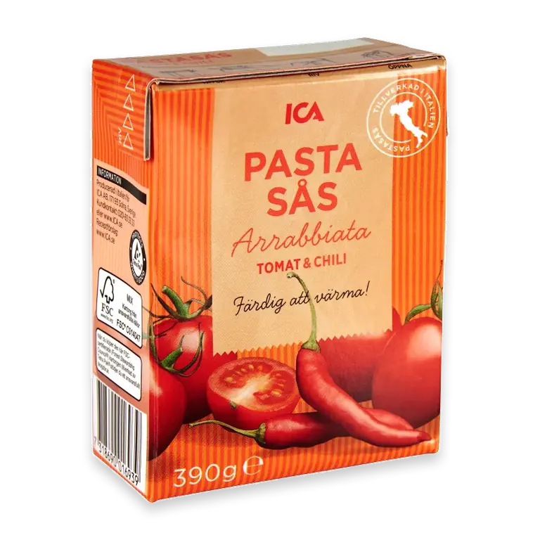 Pastasås Tomatsås med Chili 390g