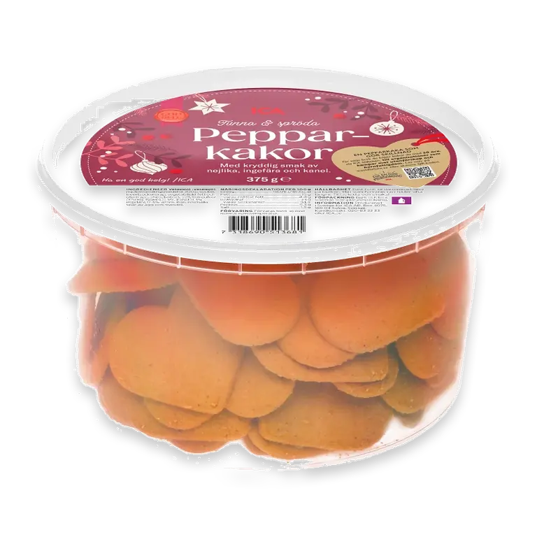 Pepparkakor tunna spröda 375g