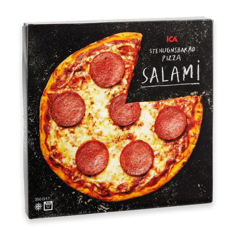 Pizza Salami stenugnsbakad pizza 350g