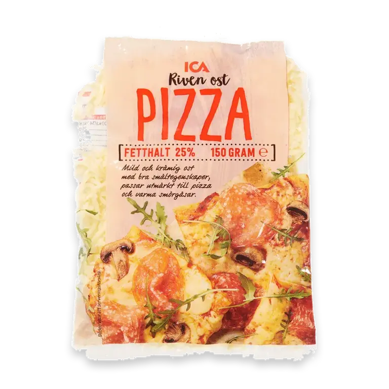 Pizzaost Riven 26% 150g