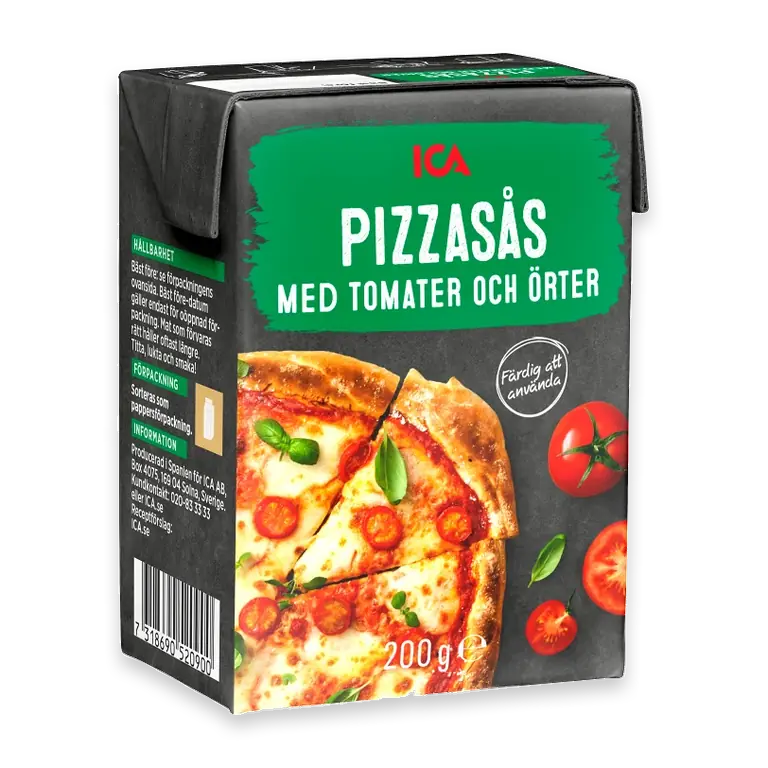 Pizzasås örter 200g