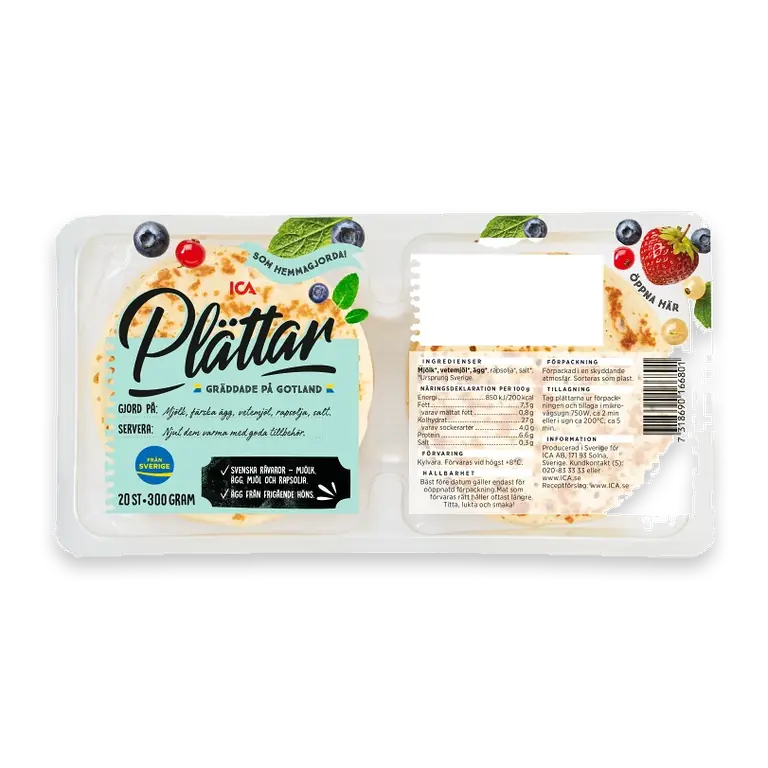 Plättar 20st 300g