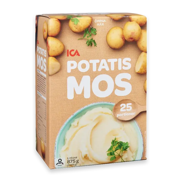 Potatismos 25 port 875g