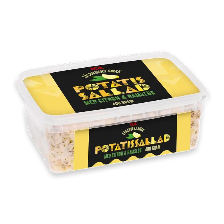 Potatissallad med ramslök & citron 400g
