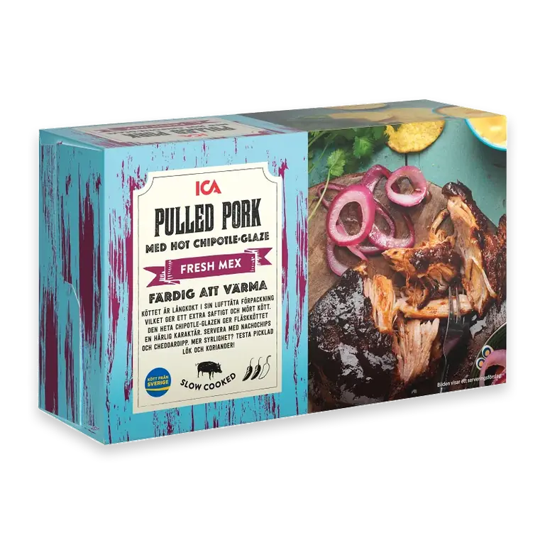 Pulled Pork Hot Chipotle 550g