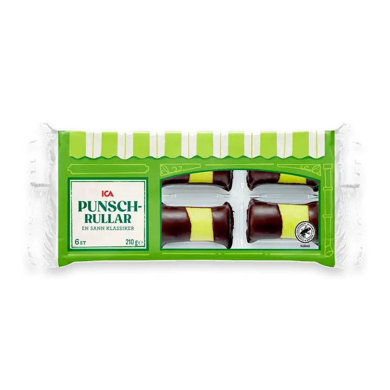 Punschrullar 6-p 210g