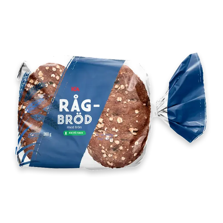 Rågbröd med frön 360g