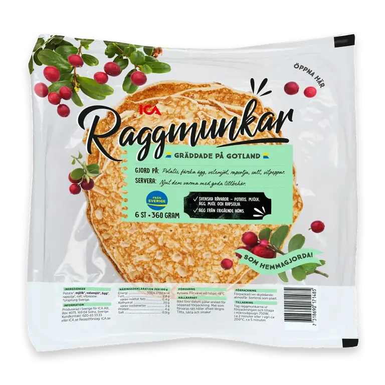 Raggmunkar 6st 360g