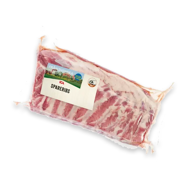 Revbenspjäll Färska Tunna ca 1,2kg