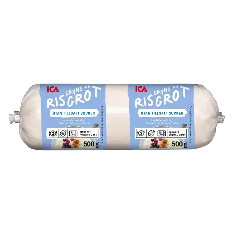 Risgrynsgröt utan socker 500g