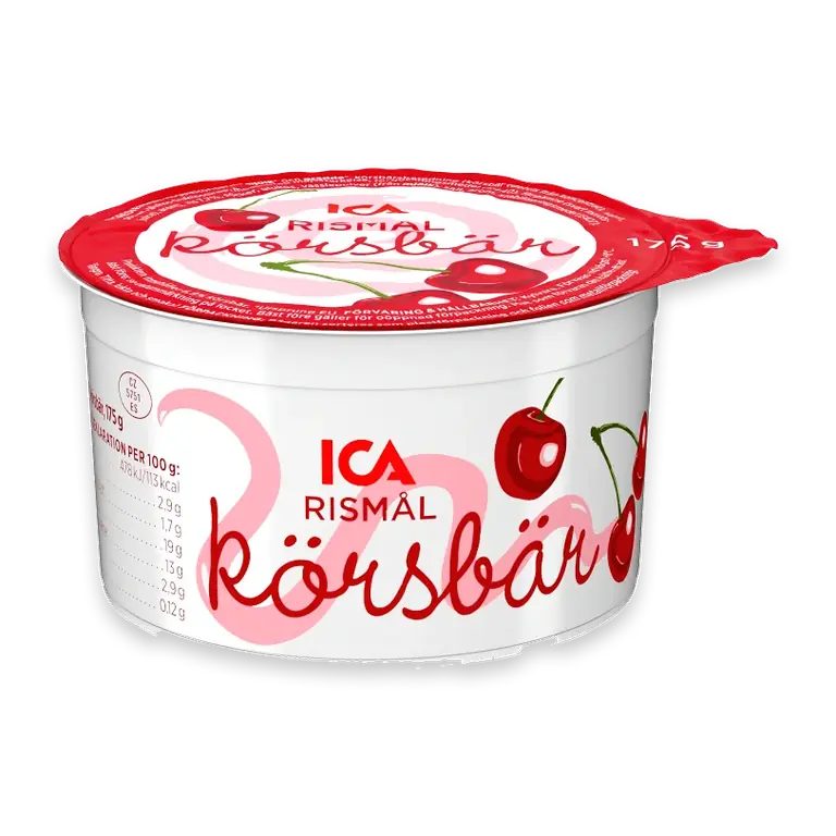 Rismål Körsbär 2,9% 175g