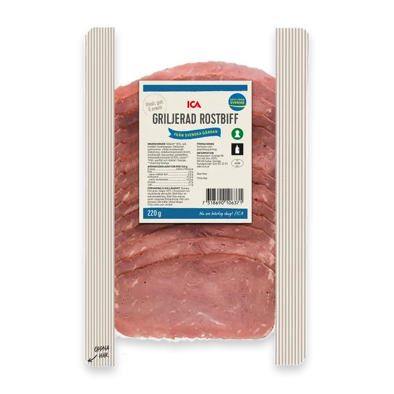 Rostbiff Griljerad 220g