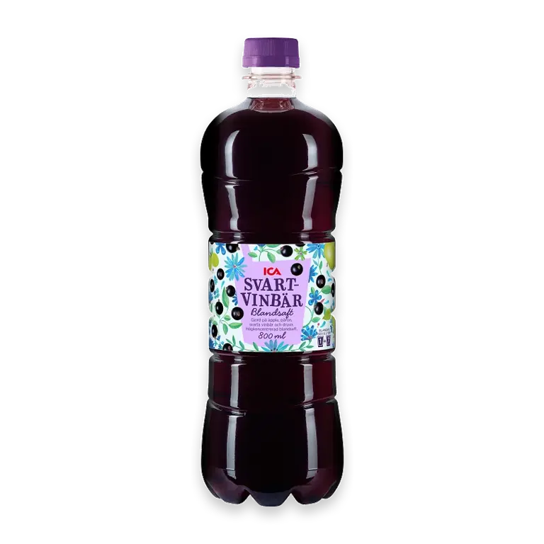 Saft Svartvinbär 80cl