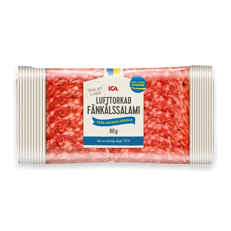 Salami Fänkål Lufttorkad 80g
