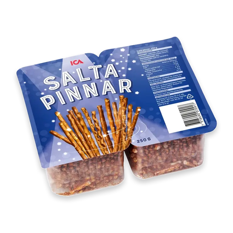 Salta pinnar 250g