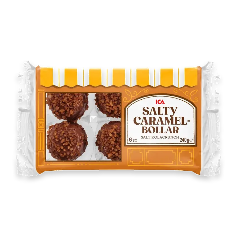 Salty Caramelbollar 6-p 240g