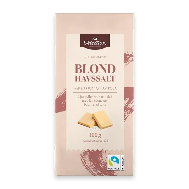 Choklad Blond Havssalt 100g