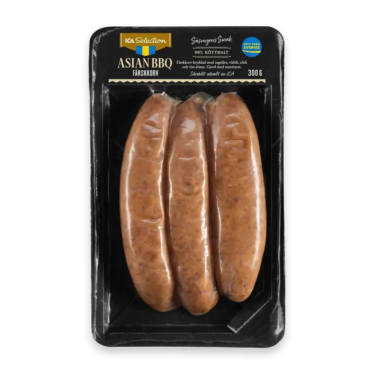 Färskkorv Asian BBQ 300g