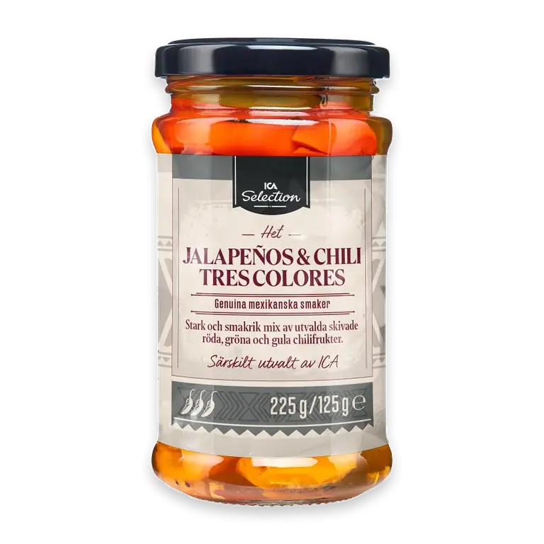 Jalapeño Tres Color 225g