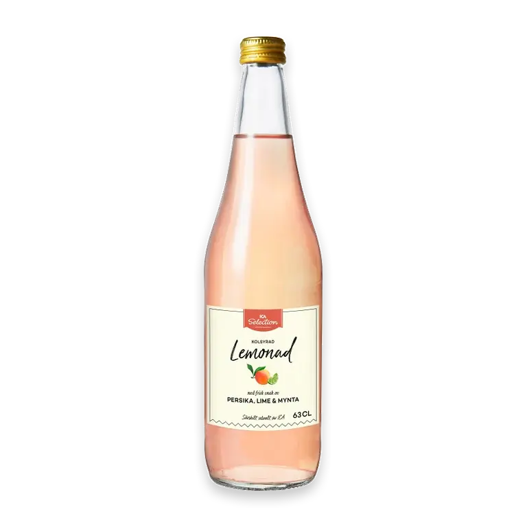 Lemonad Persika Lime & Mynta 63cl