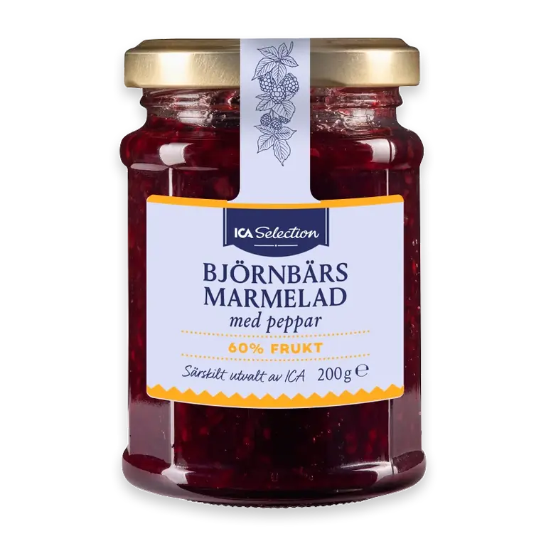 Marmelad Björnbär med peppar 200g