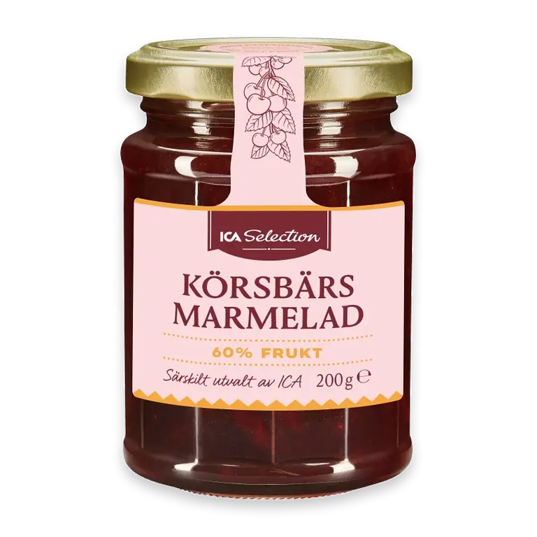 Marmelad Körsbär 200g
