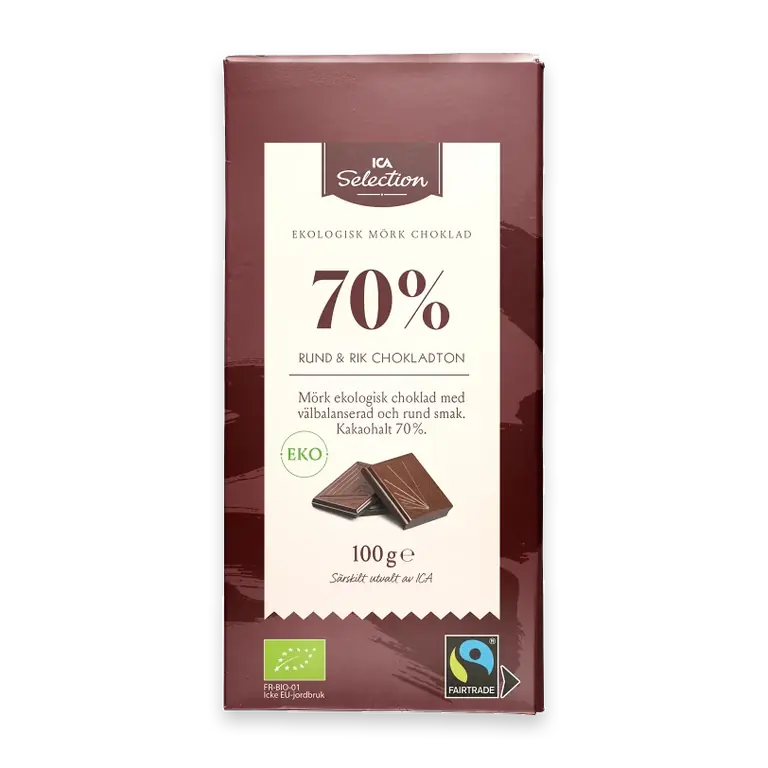 Mörk choklad 70%