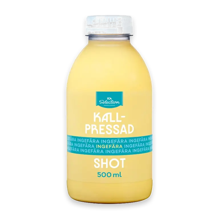 Shot Ingefära Kallpressad 500ml