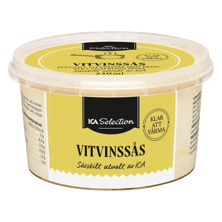 Vitvinssås 230ml