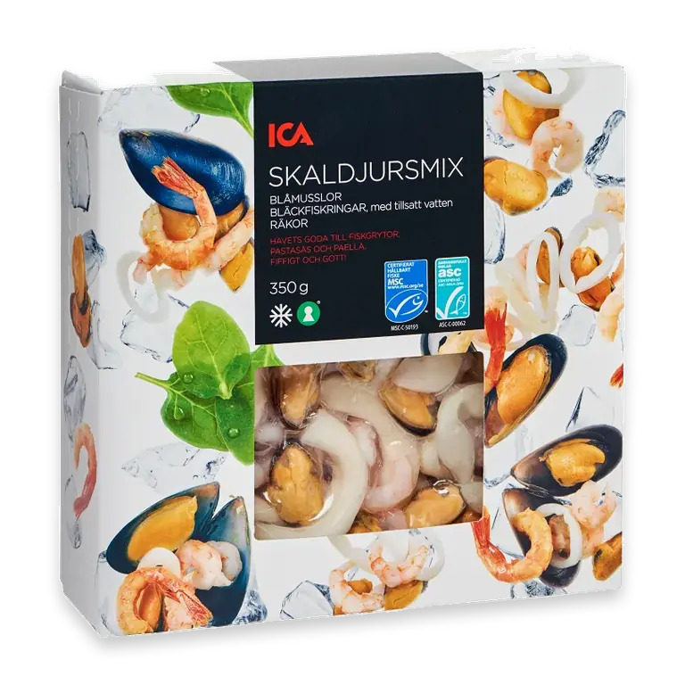 Skaldjursmix frysta 350g