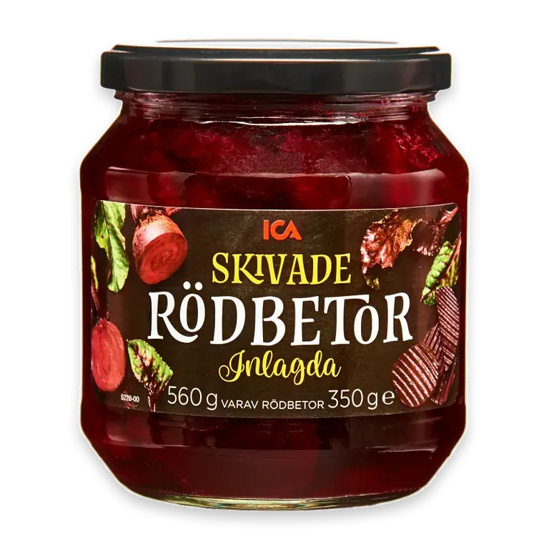 Skivade & inlagda Rödbetor 560g