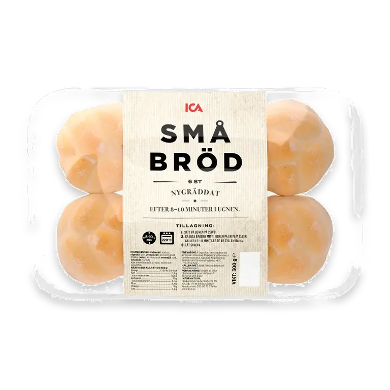 Småbröd 6-p 300g