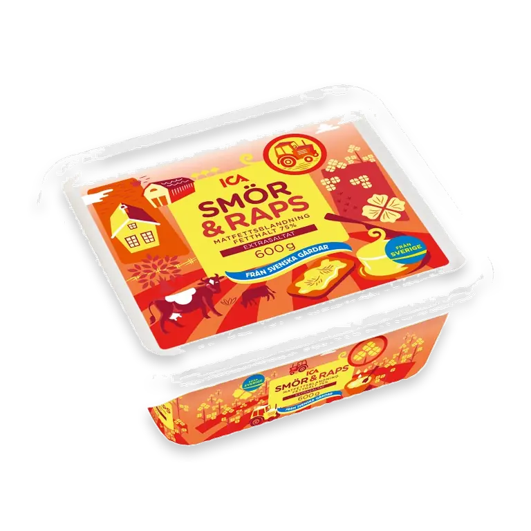 Smör & Raps Extrasaltat 75% 600g