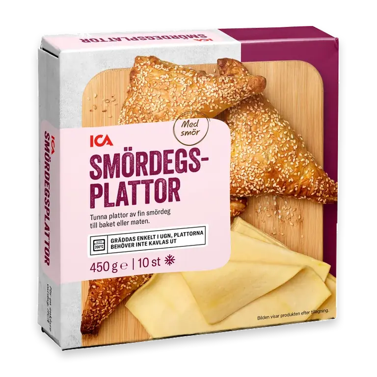 Smördegsplattor 450g