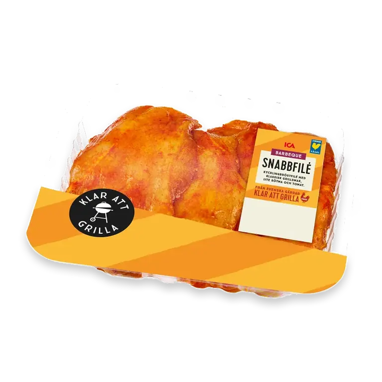 Snabbfilé BBQ 600g