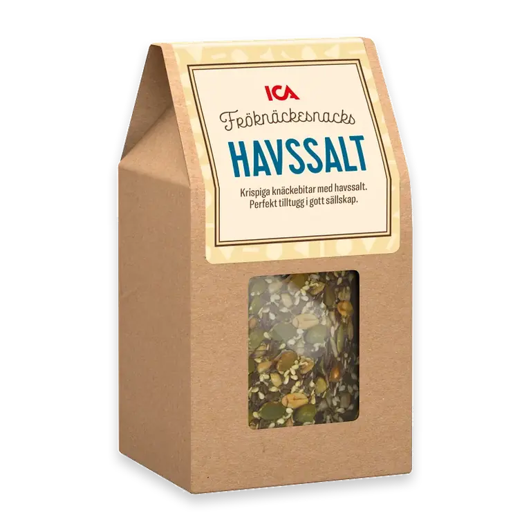 Snacks Fröknäcke Havssalt 120g