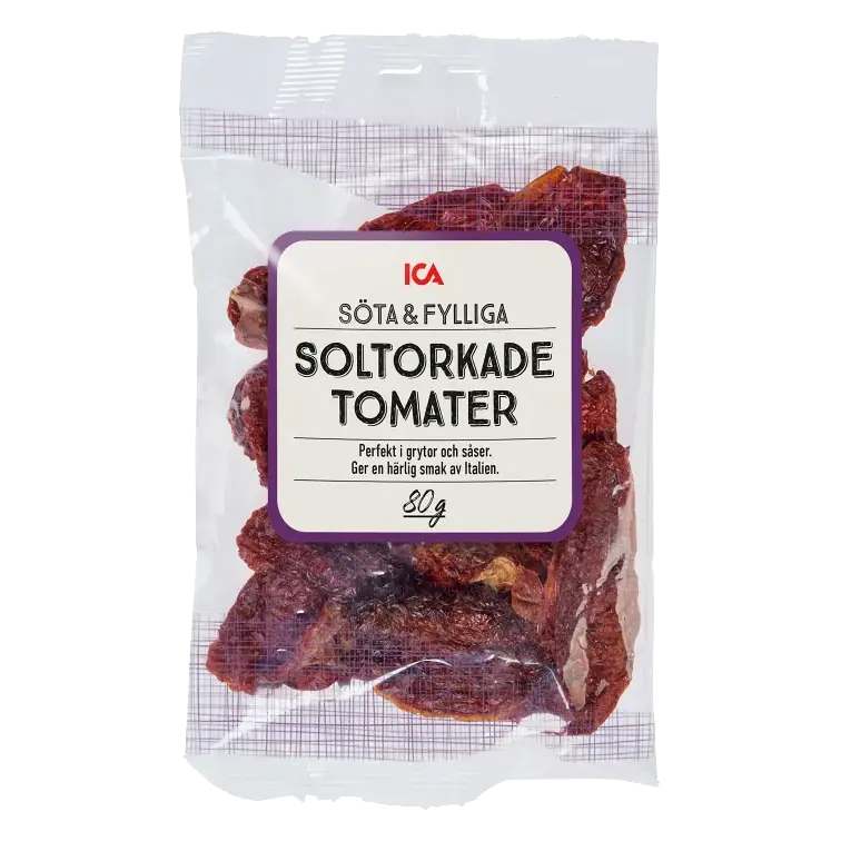 Soltorkade tomater 80g