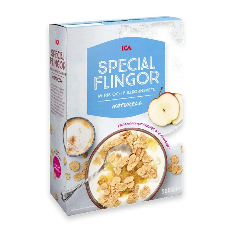 Specialflingor Naturell 500g